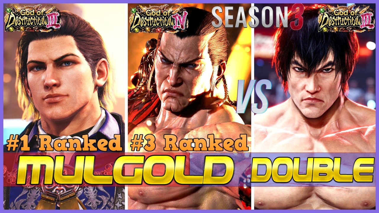 T8 ▰ MULGOLD (Claudio, Feng) Vs DOUBLE (Law) ▰ Tekken 8 (SEASON 3) High Level Gameplay
