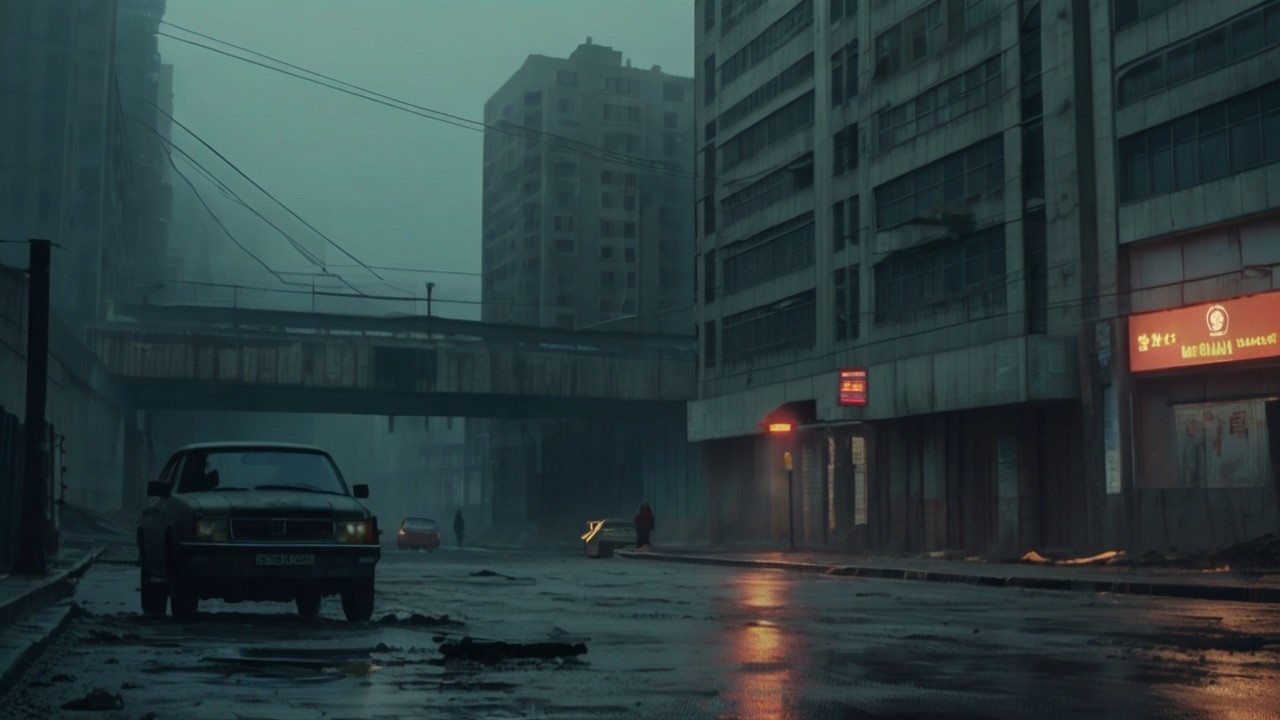 Afterlight City – Dystopian Atmospheric Dark Ambient – Postapocalyptic Ambient Journey