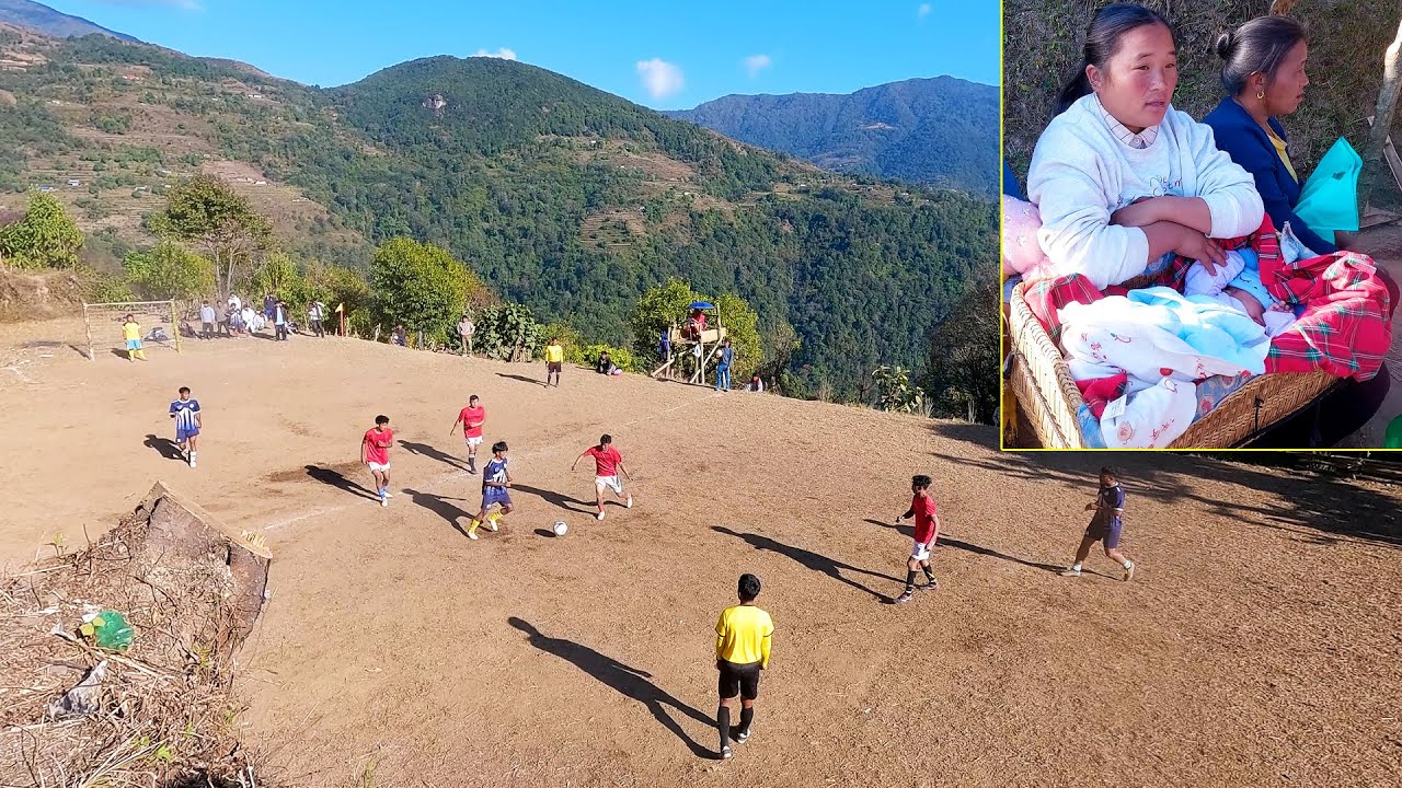 We are enjoying football tournament with Jina & Sharmila@pastorallifeofnepal