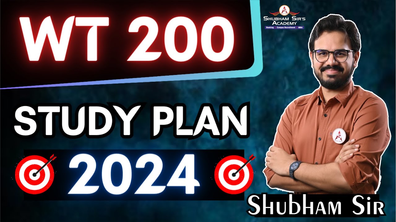 "Top Study Plan for 2024 Banking Exams by Shubham Sir"