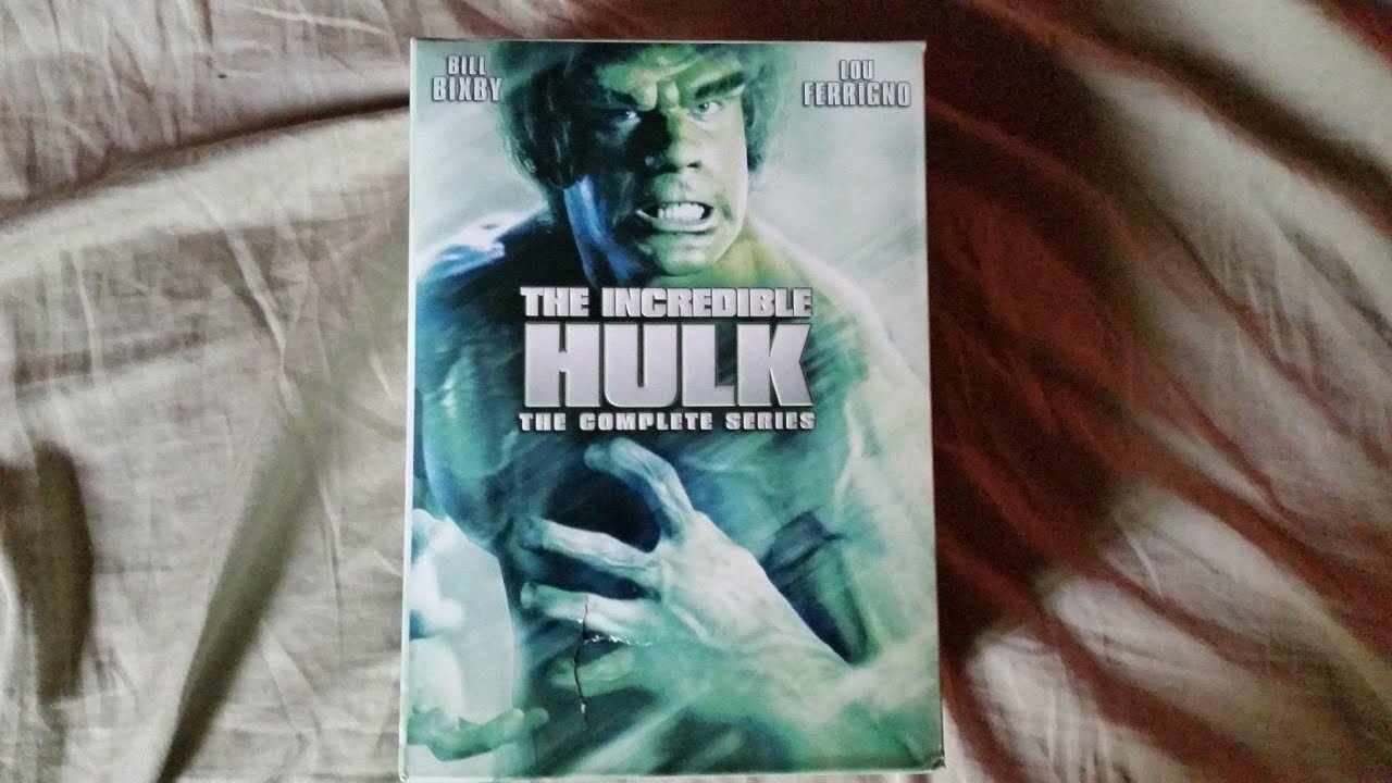 The Incredible Hulk Complete Series Dvd Unboxing