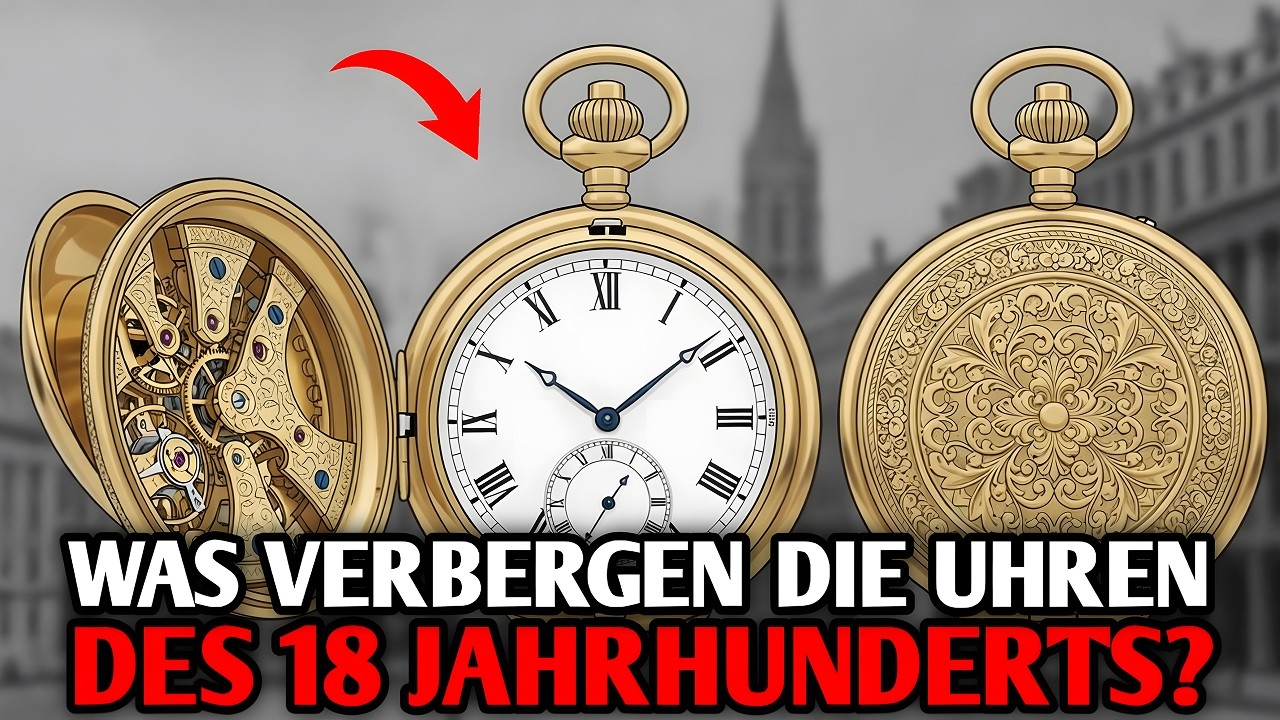 UHREN MIT MIKRON GENAUIGKEIT WOHER KAMEN DIESE MECHANISMEN IM 18. JAHRHUNDERT OHNE MASCHINEN?