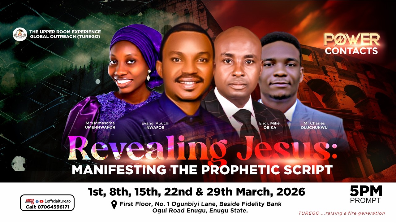 POWER CONTACTS || REVEALING JESUS: MANIFESTING THE PROPHETIC SCRIPT || 01-03-26