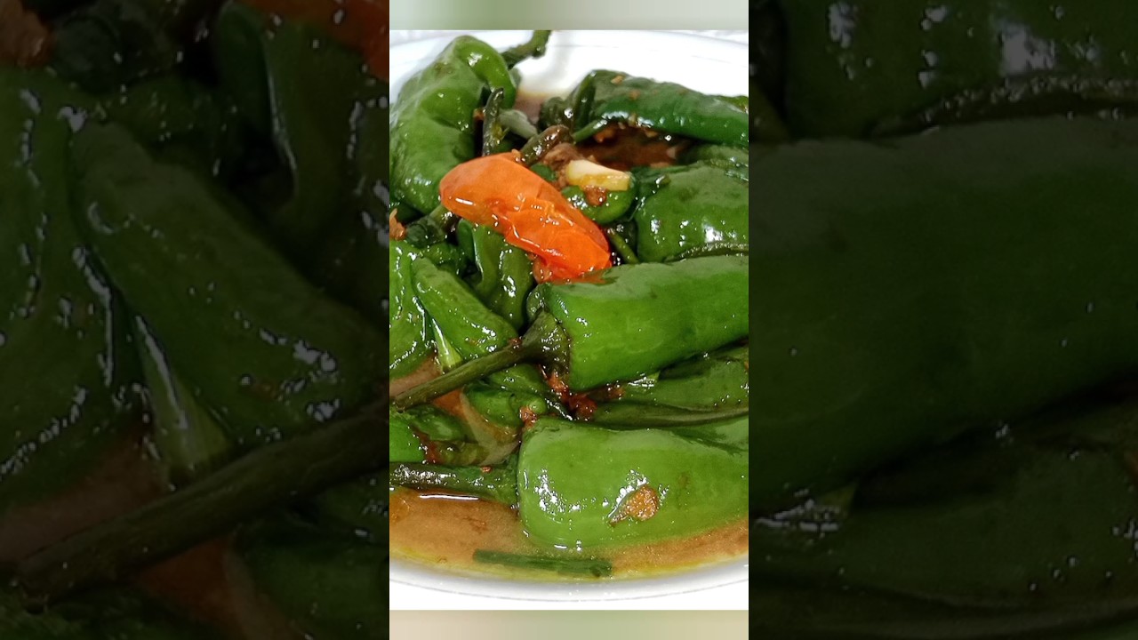 TUMIS CABE HIJAU SUPAYA TIDAK LANGU MUDAH ENAK #shorts #cabehijaubesarkecap #cabehijaubesar