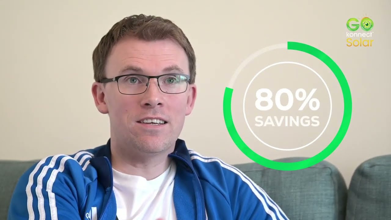 What is the cost of solar panels in Ireland? Eibhinn is a GoKonnect Solar customer