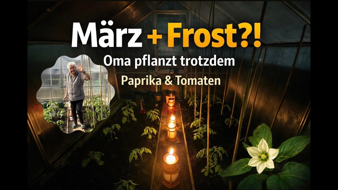 M&auml;rz und Frost?! Meine Oma (81) pflanzt trotzdem ihre Tomaten und Paprika #siebenb&uuml;rgersachsen