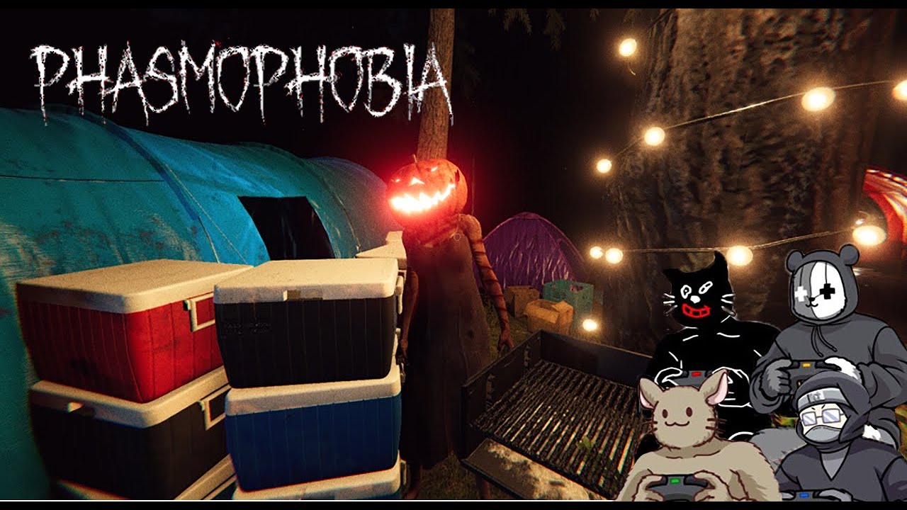【Phasmophobia】4人でハロウィンするよ