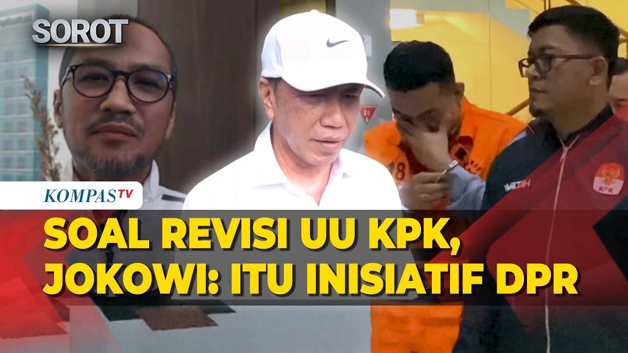 Momen Jokowi Singgung Inisiatif DPR soal UU KPK ke Versi Lama