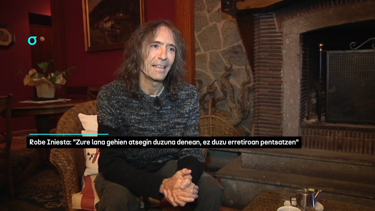 Robe Iniesta: “Lo que más me pone es crear. Ojalá lo pudiera hacer siempre”
