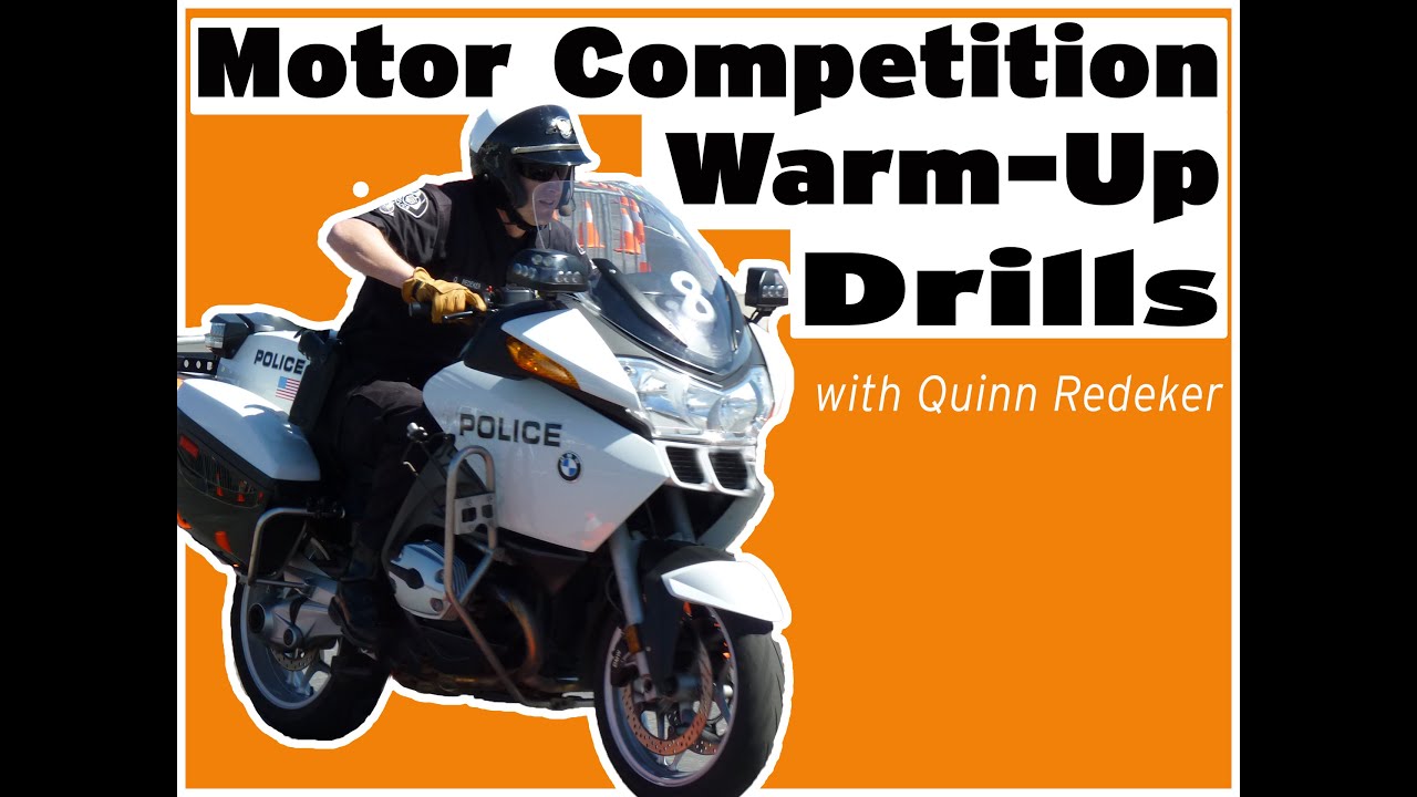 Quinn Redeker - Police Motor Competition Warm Up Drills