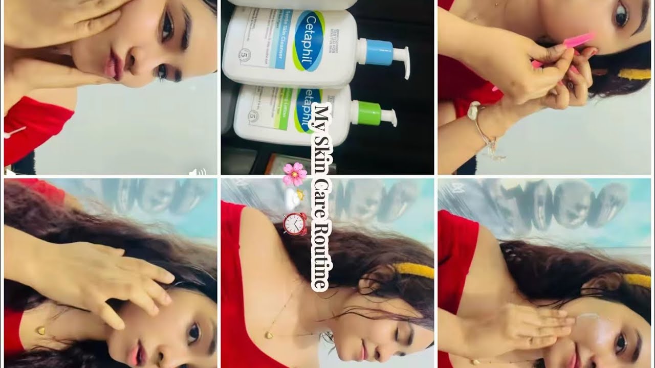 My Skin Care Routine 🌸⛅️✨⏰ ලස්සනට ඉන්න කැමති ඔයාලට #viralvideo #trending #skincare #rishi #beaut 