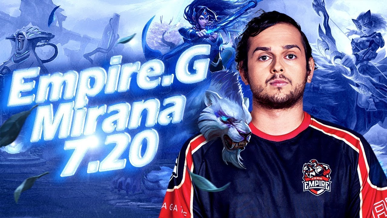 MIRANA SOLO MID GAMEPLAY by EMPIRE.GOD - 7.20 DOTA