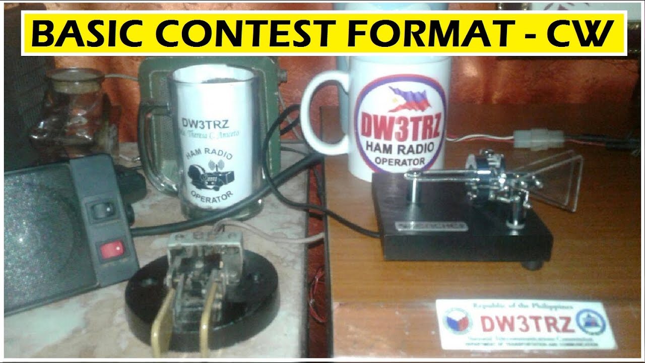 HOW TO CALL CQ | CONTEST FORMAT CALLING STATIONS ON CW MORSE CODE MODE | CONTEST STYLE CW QSO