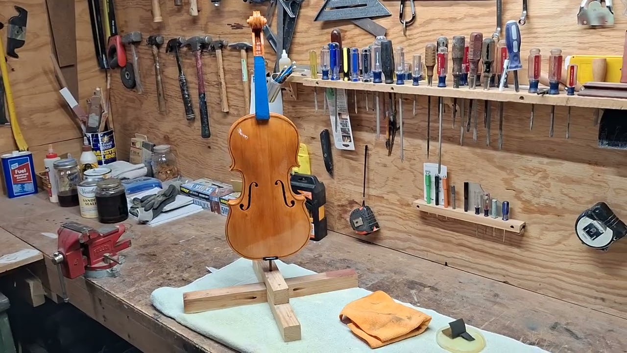 Pallet Princess has its last coat of varnish. Also a tour of my shop. Happy New Year. SUBSCRIBE. 
