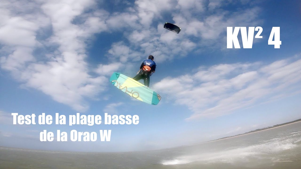 Test plage basse Orao W 9m (Decathlon Kiteboarding) + session Sangatte - KV² 4