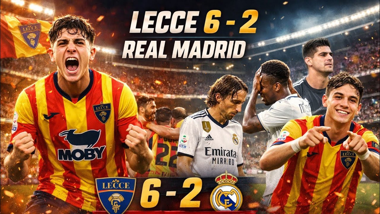 LECCE SHOW CONTRO IL REAL