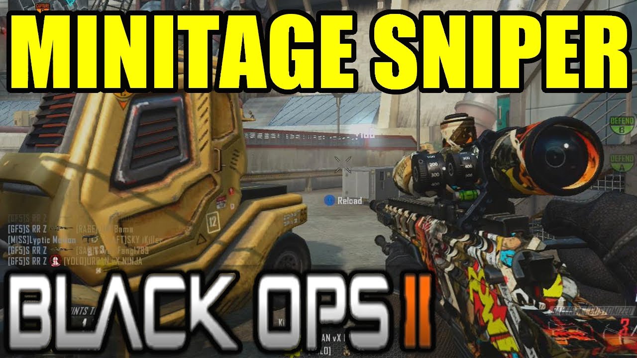 Black Ops 2 Sniper Minitage #1 | Iron SkyRRoZ