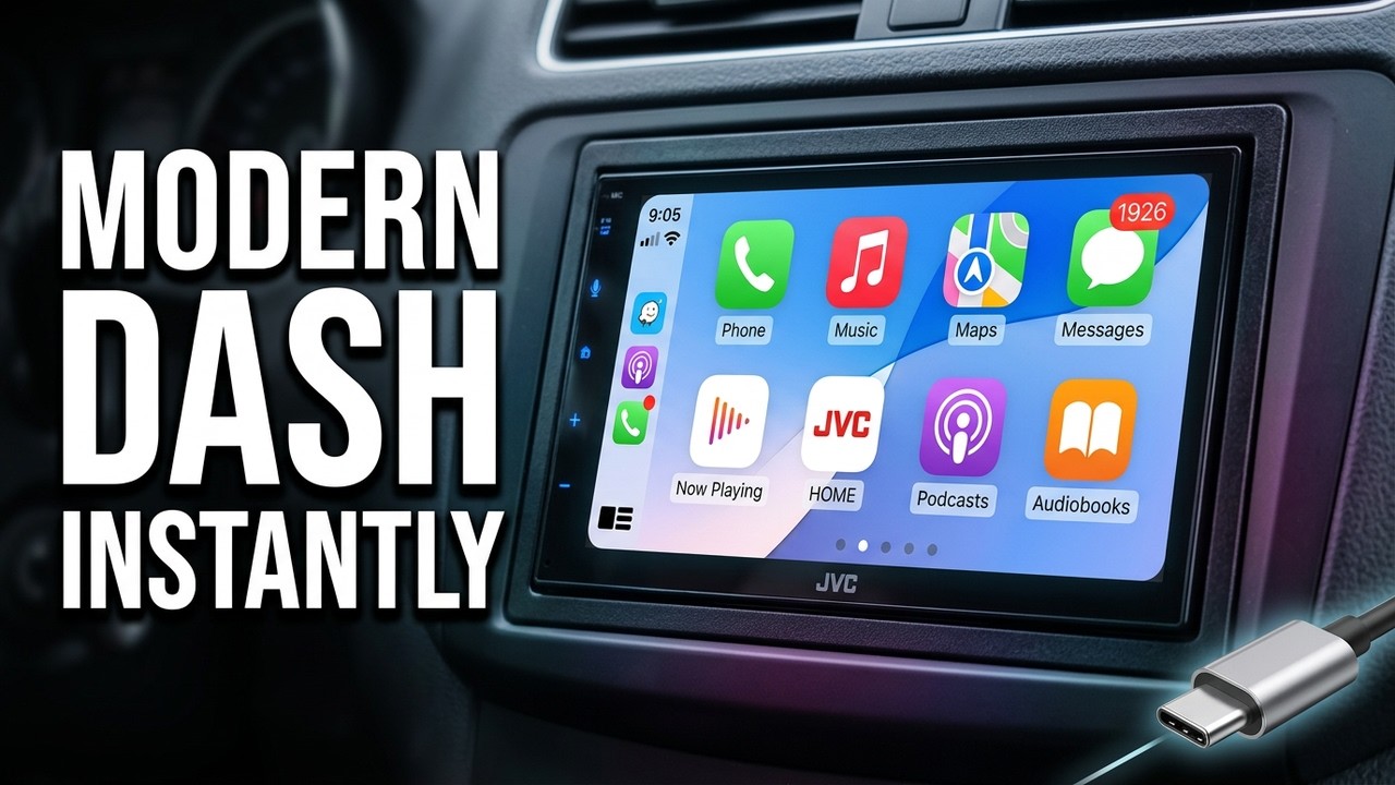Apple CarPlay и Android Auto в действии – обзор JVC KW-M595BT