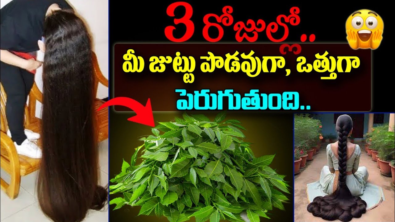 3 రోజుల్లో మీ జుట్టు పొడవుగా ఒత్తుగా పెరుగుతుంది | Onion & Neem Serum Uses For Hair Growth #haircare