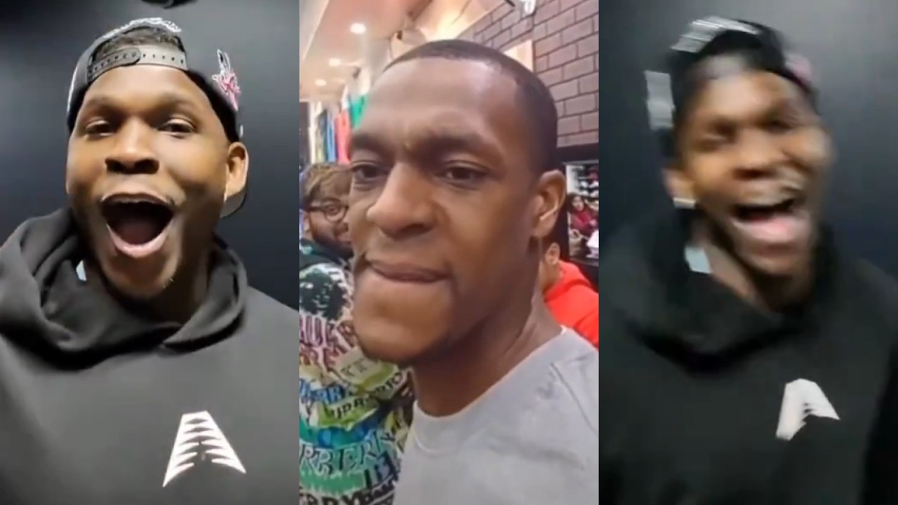 Anthony Edwards hilarious reaction meeting guy that called Rajon Rondo Chris Paul 😂