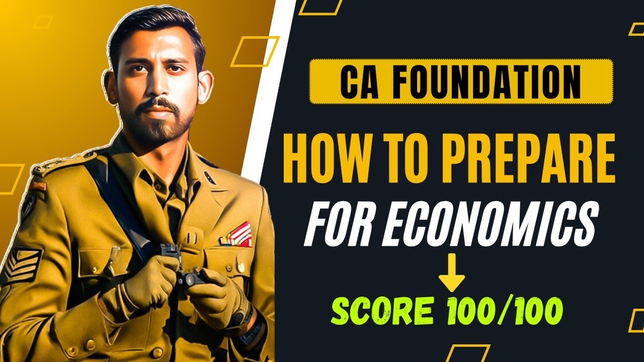 How to prepare Business economics | Ca foundation | Target 100/100