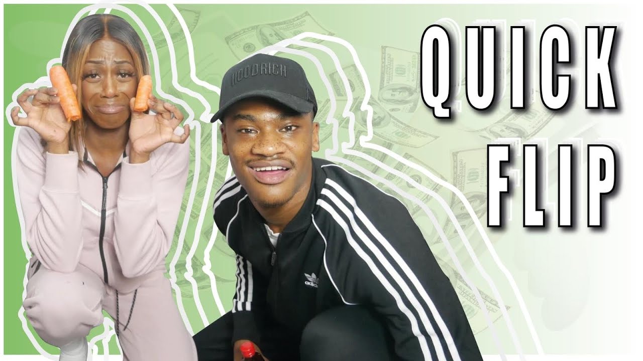 VERY VEE BROWN GRATES A CARROT WITH HER TEETH?? | QUICK FLIP