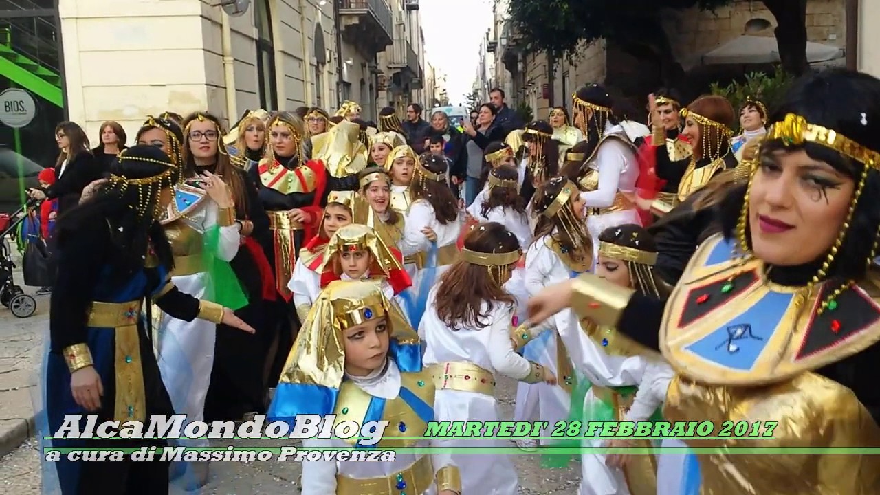 Carnevale Alcamese 2017. Sfilata di marted&igrave; 28 febbraio