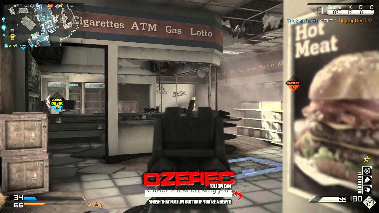 COD Ghosts: 93-4 Double KEM XBOX ONE Ground War Gameplay! Livestream Highlight! Almost Clutched It!