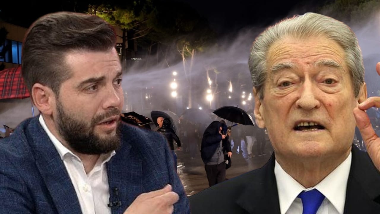 BOMBA e demokratit: Një nga botet ujëhedhëse drejtohet qëllimisht drejt Berishës