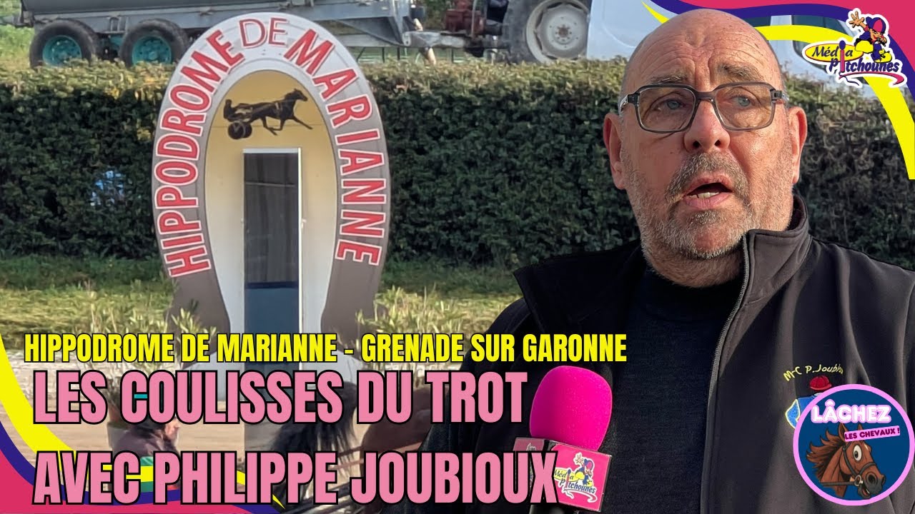 Philippe Joubioux hippodrome de Marianne - Grenade sur Garonne