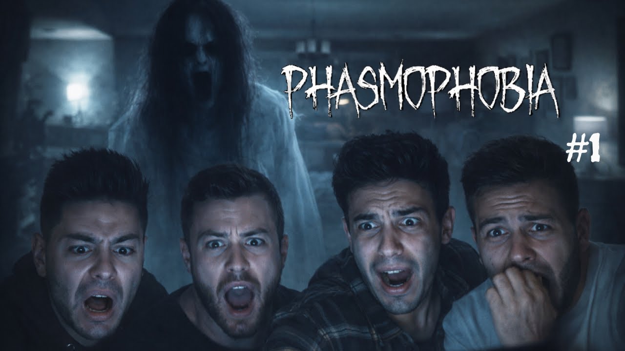 LOS PEORES CAZAFANTASMAS ⚠️👻 - Phasmophobia #1