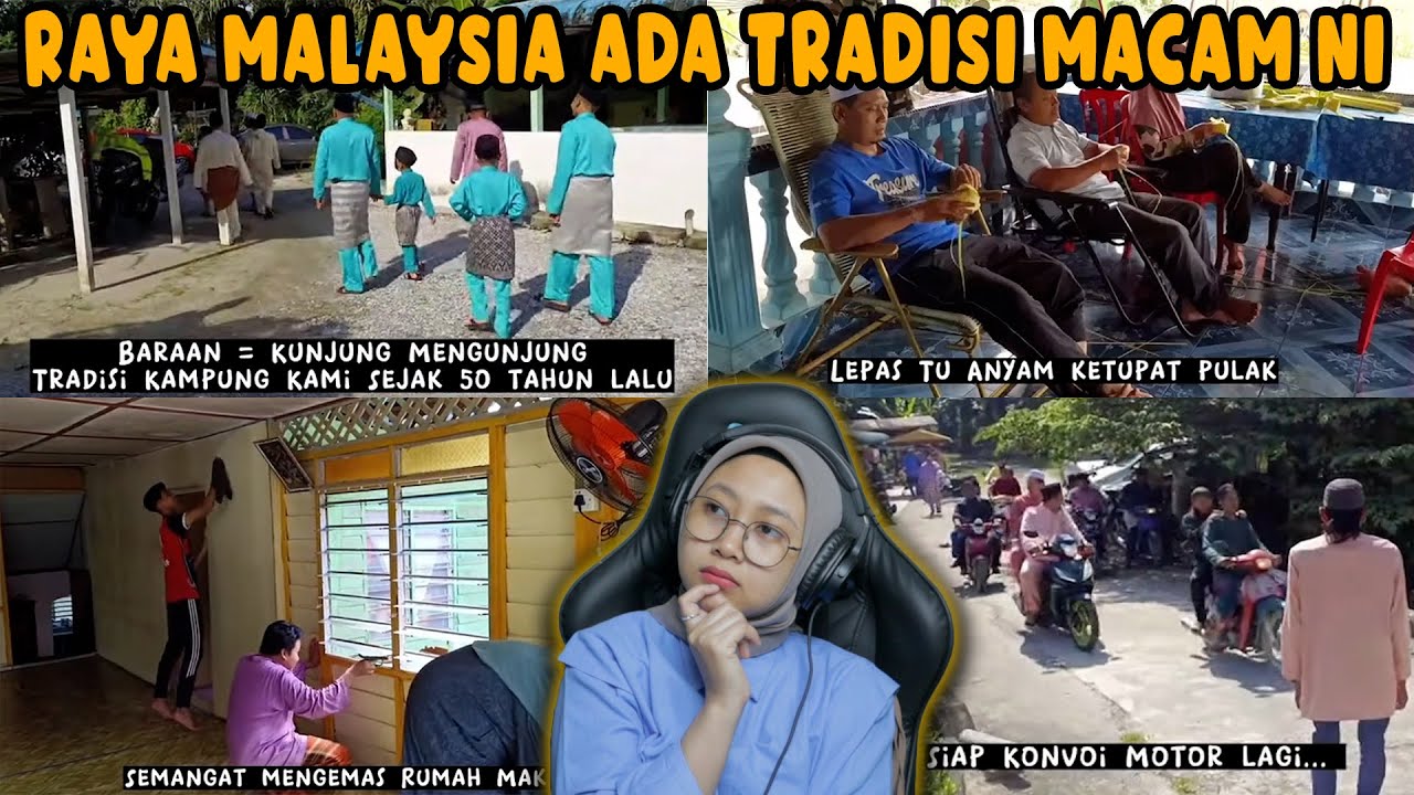 RAYA MALAYSIA ADA TRADISI MACAM NI❓❓
