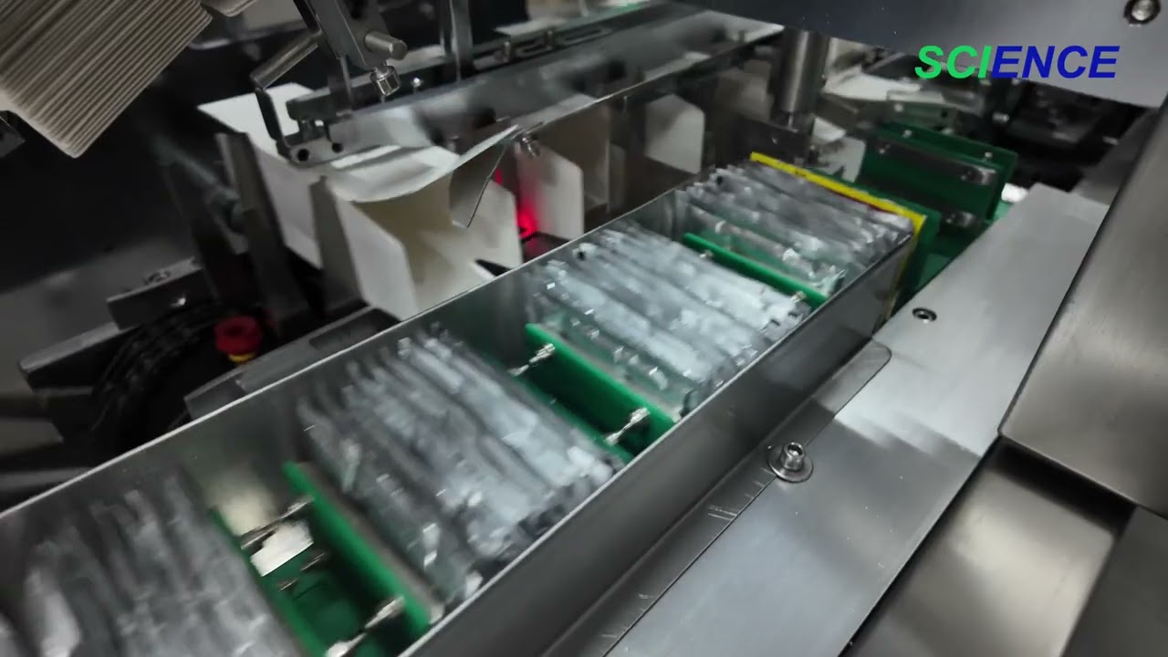 Sachet Cartoning Machine For Herbal Liquid Packaging