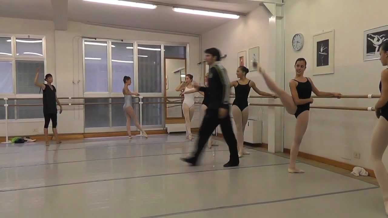 Stage di Danza Classica 27/10/2012 tenuto da S.Brazzo & A.Volpintesta presso StudioDanza Bologna