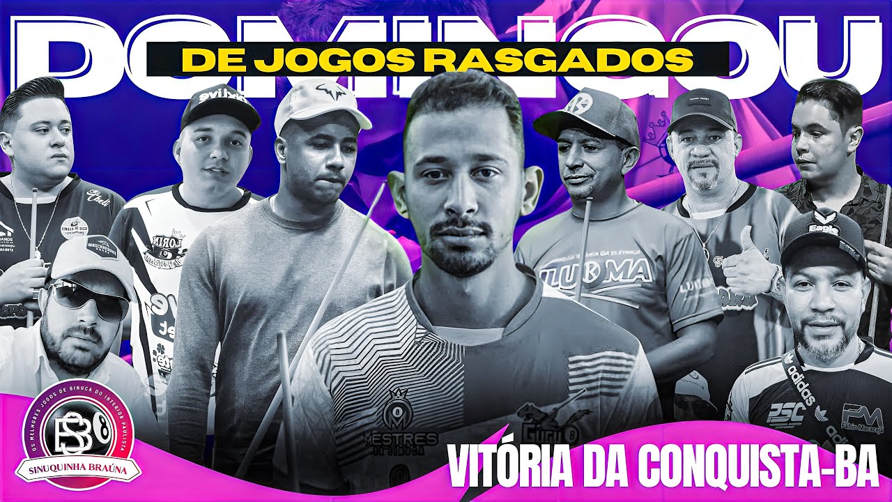 11 HORAS DE SINUCA RASGADA 🔥🎱Vit&oacute;ria da Conquista-BA | O Dia que a Mesa N&Atilde;O PAROU