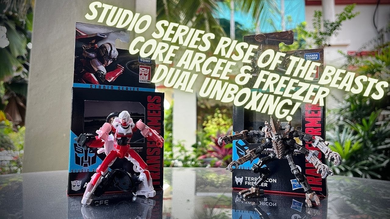 A Dual Unboxing & First Impressions of Studio Series Rise Of The Beasts Core ARCEE & FREEZER!