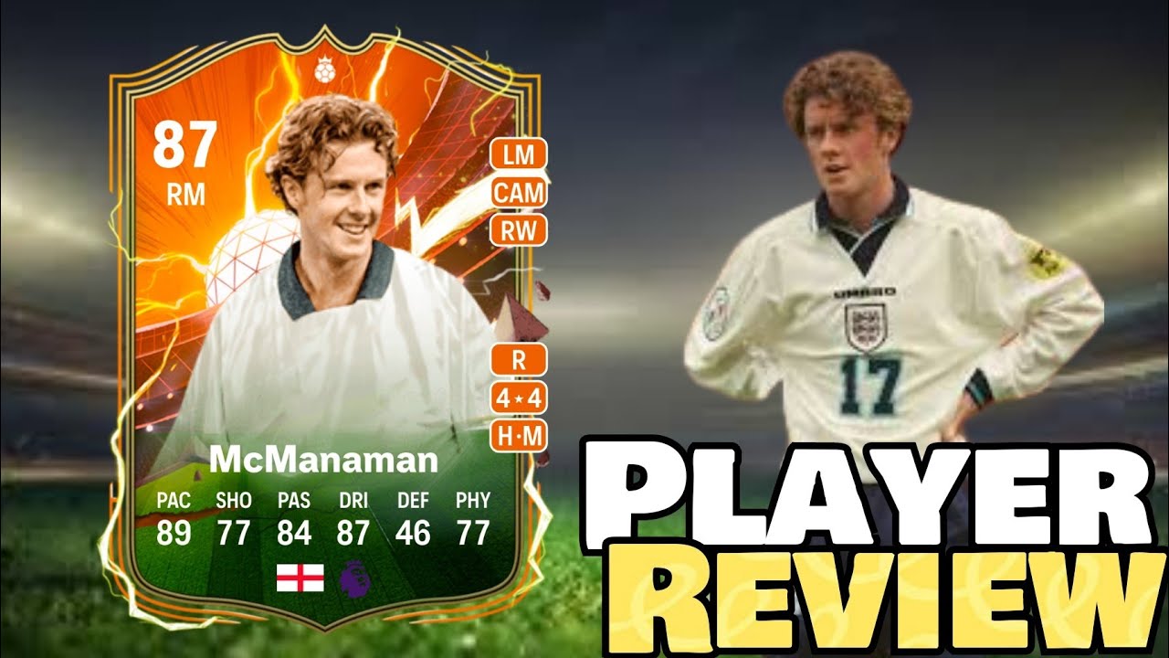 EA FC 24 STEVE MCMANAMAN 87 PLAYER REVIEW