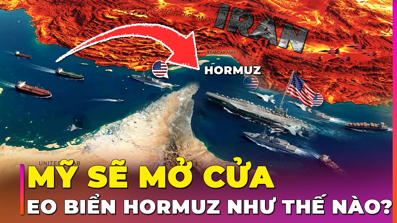 MỸ SẼ MỞ CỬA EO BIỂN HORMUZ NHƯ THẾ NÀO? CÁI GIÁ PHẢI TRẢ LÀ GÌ? | Ghiền Địa Lý