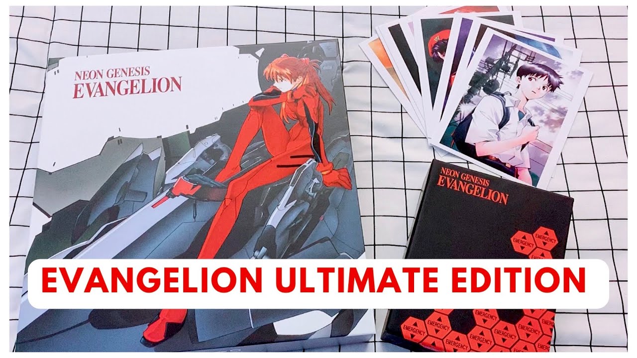 GKIDS Neon Genesis Evangelion Ultimate Edition Blu-ray Unboxing