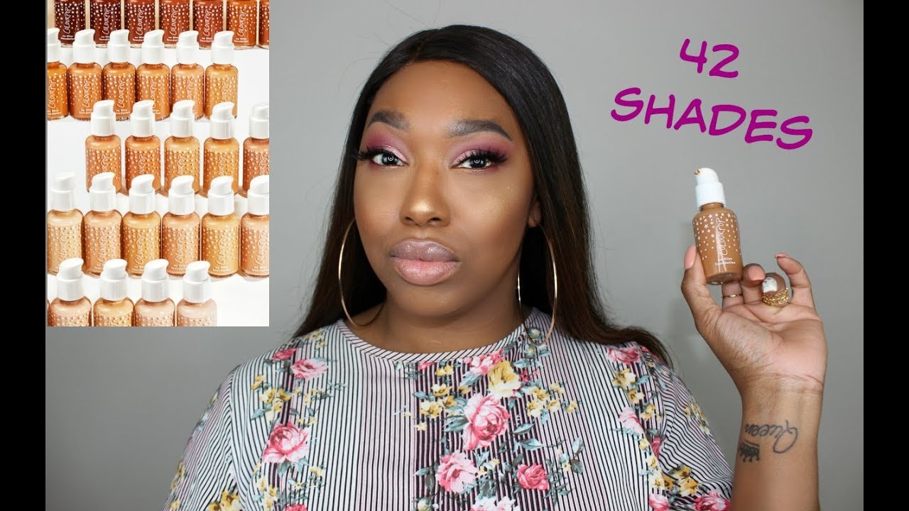 ColourPop No Filter Foundation & Loose Setting Powder | Demo & First Impression