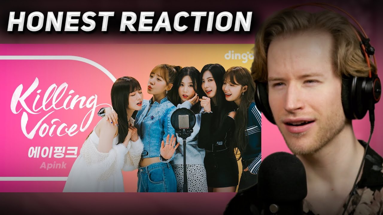 HONEST REACTION to APINK on Dingo Killing Voice!