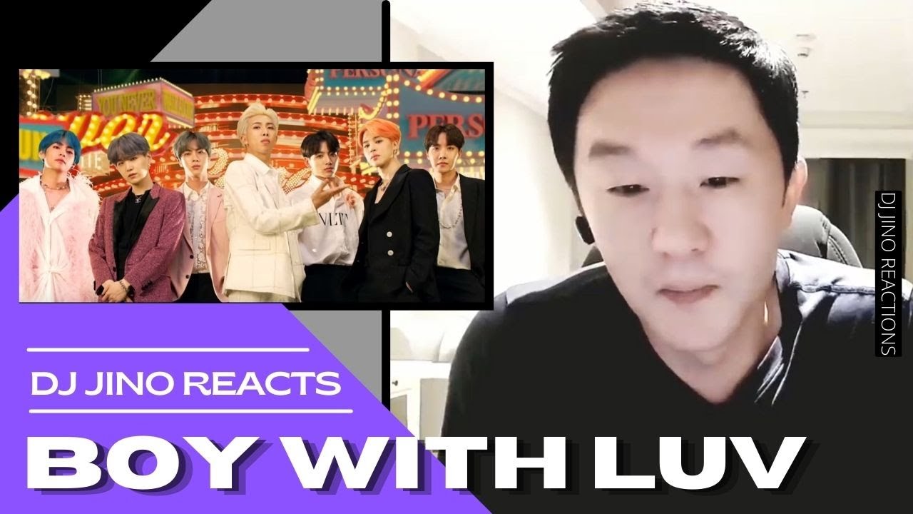 DJ REACTION to KPOP - BTS - BOY WITH LUV (ft. HALSEY) MV