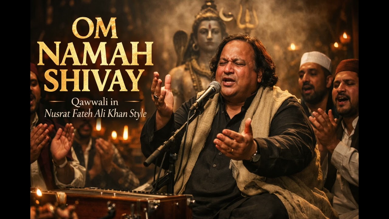 OM NAMAH SHIVAY 108 🔱 | Qawwali Dhoon That Touches the Soul | Nusratji Style Devotional