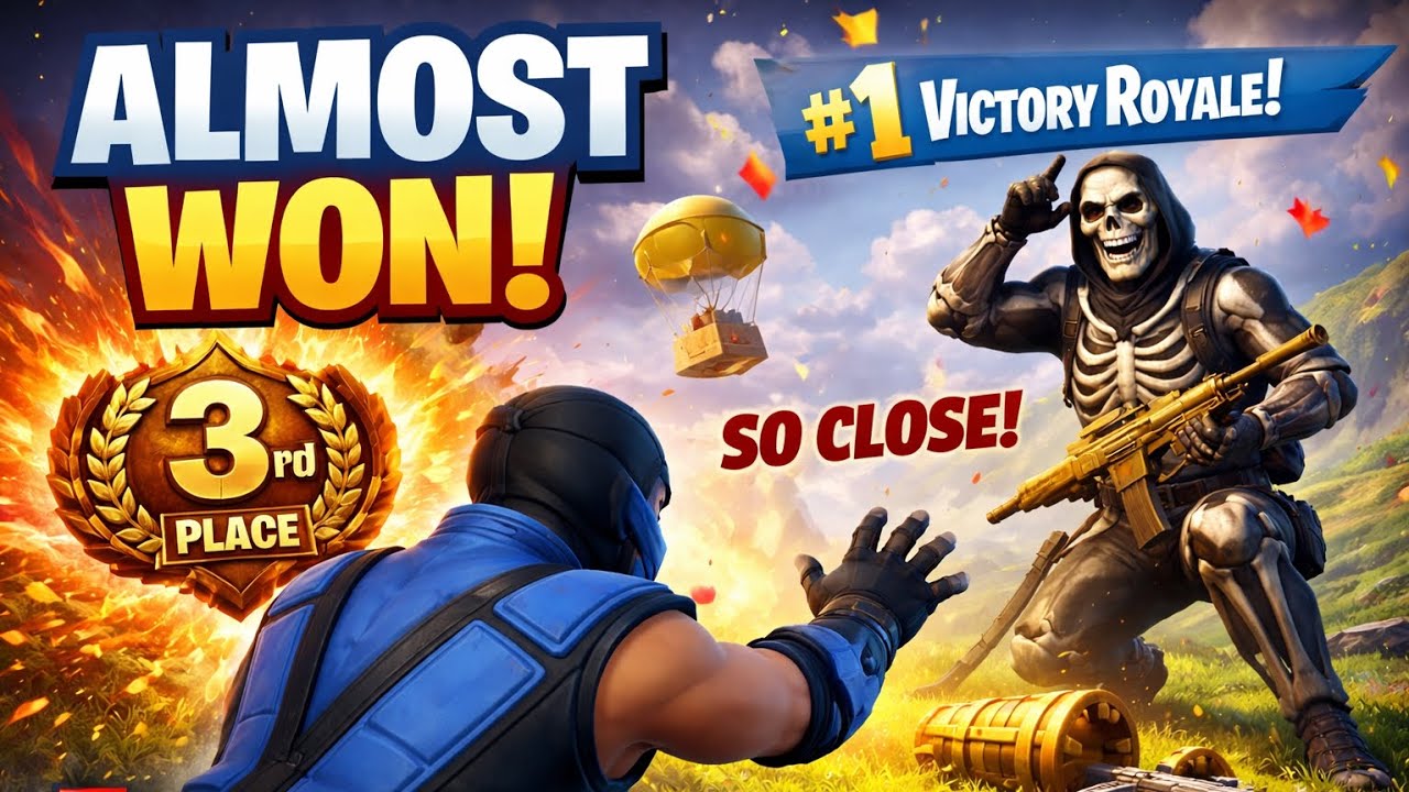 Almost winning in battle royale
