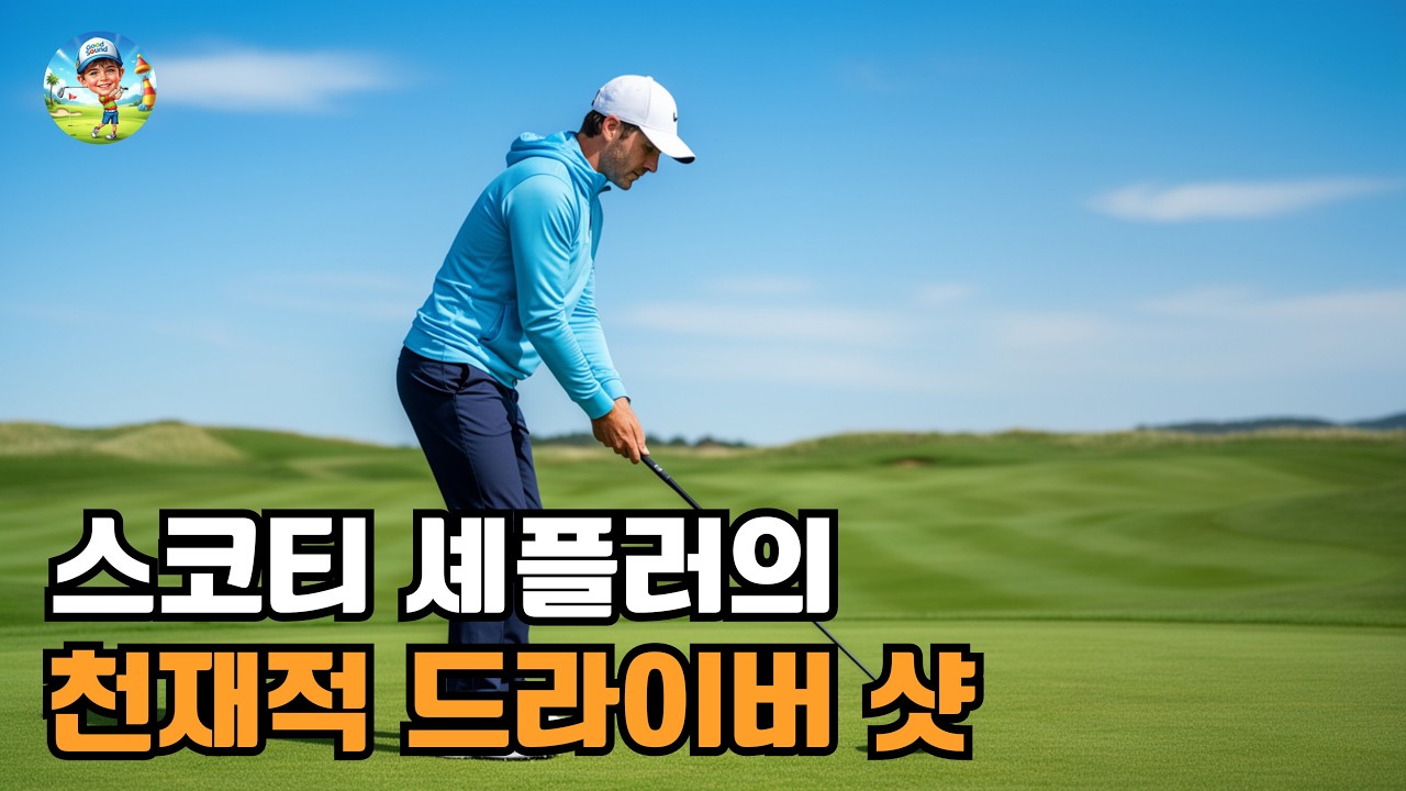 무너지는 다리, 완벽한 탄착군 셰플러의 '셔플'이 만든 지면 반력의 마법, 300야드 드라이버.