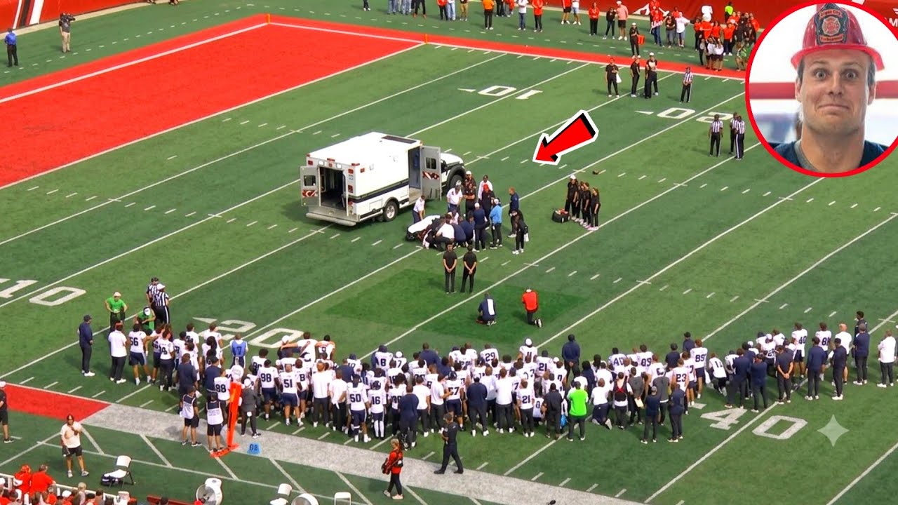 Harrison Taggart Injury Scare | Stretchered Off & Taken to Hospital vs Utah | Utah State vs Utah 