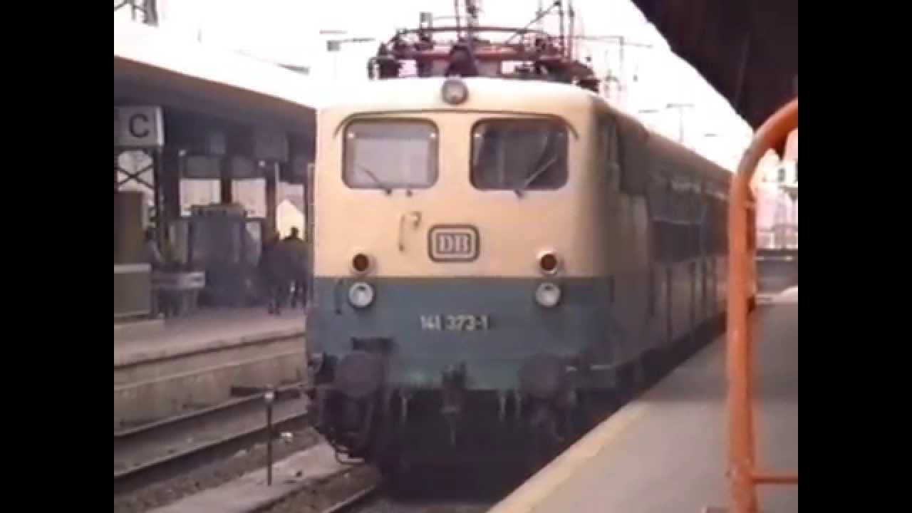 Nuremberg Hbf Trains in April 1989