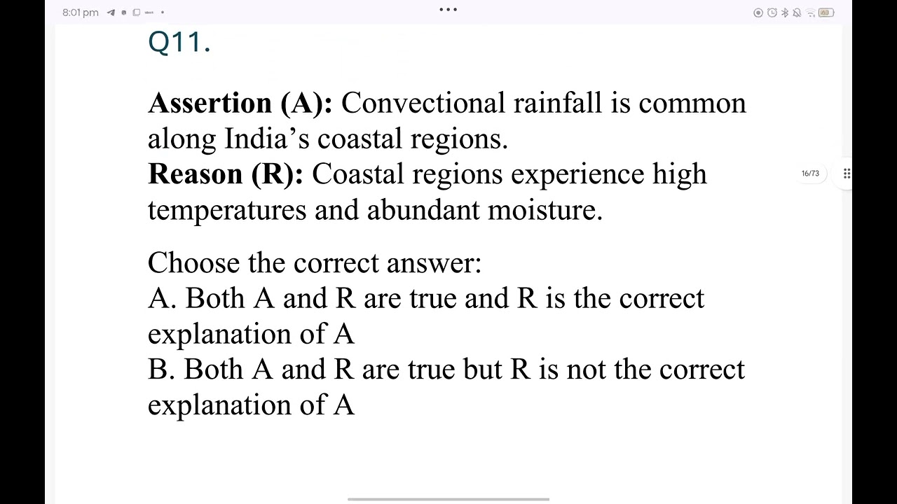 Geography mcq 