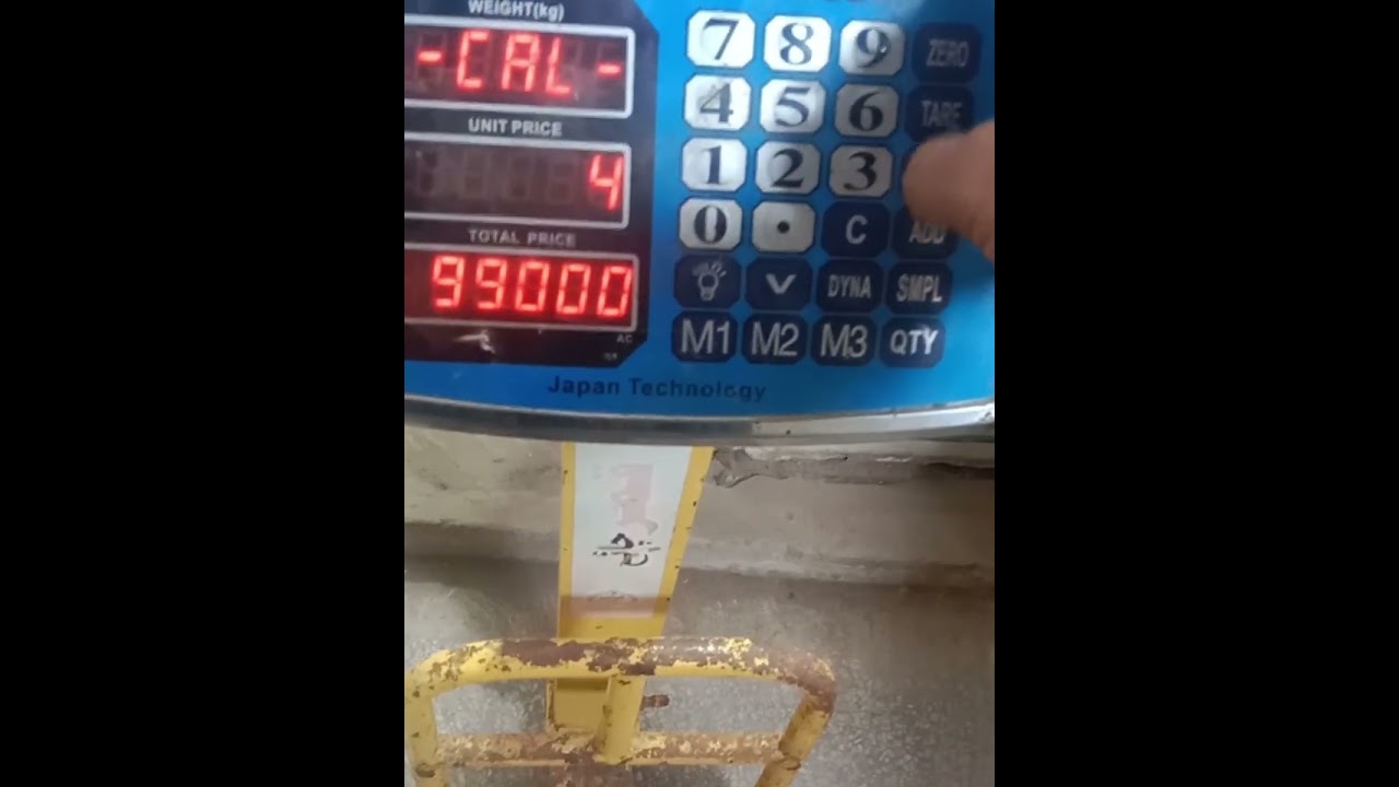 Meezan scale 100 kg calibration malik scale work s