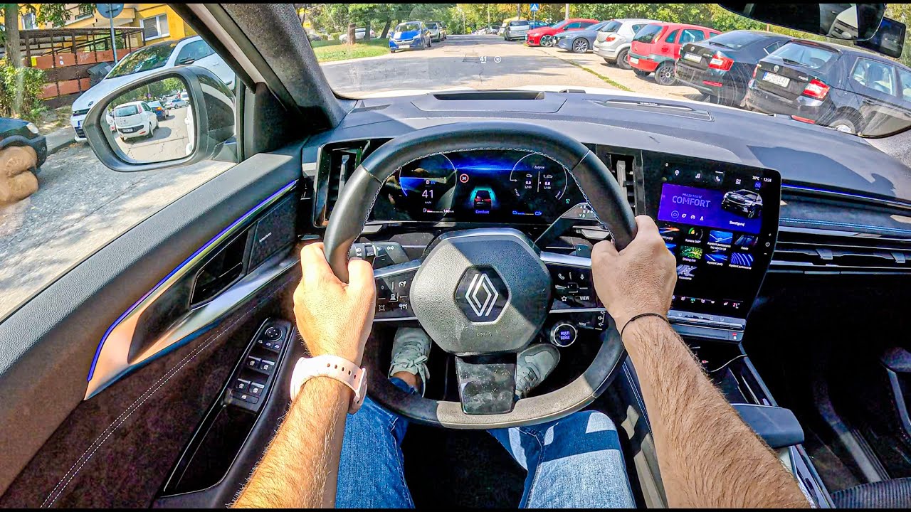 NEW Renault Espace esprit Alpine 2024 | 1.2 E-Tech 200 hp | POV Test Drive